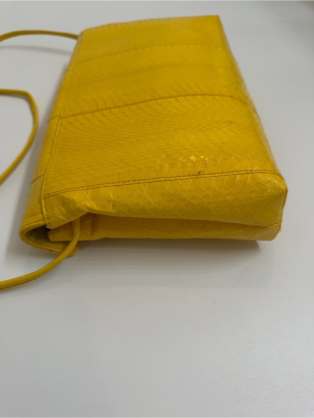 Vintage Genuine Snakeskin Crossbody Bag - Picture 13 of 16